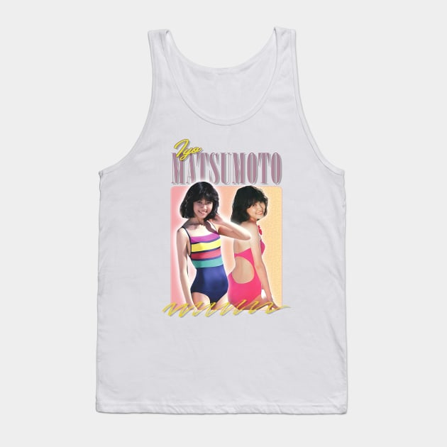 Iyo Matsumoto --- Retro 80s Fan Design Tank Top by DankFutura